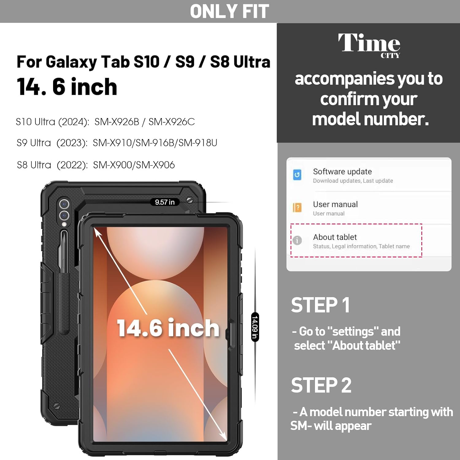 Samsung Galaxy Tab S10 Ultra 14.6 Inch Case